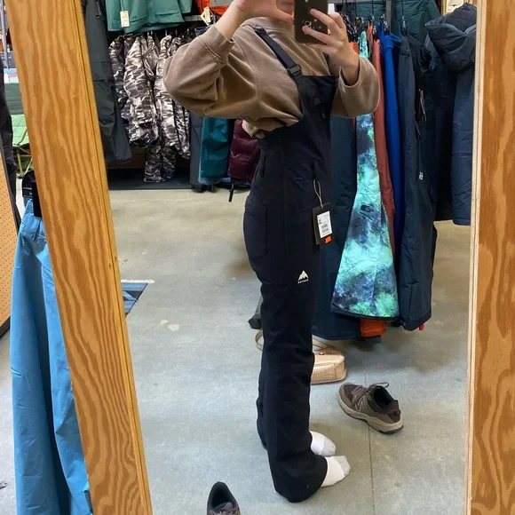 BURTON Snow Ski Bibs black - Picture 1 of 2